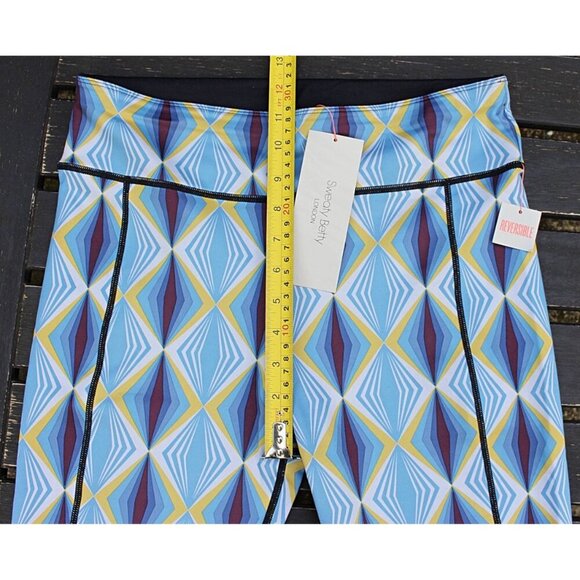 New w/Tags - sz Lrg - Sweaty Betty Double Duty Crop Reversible Yoga Leggings - Picture 7 of 13